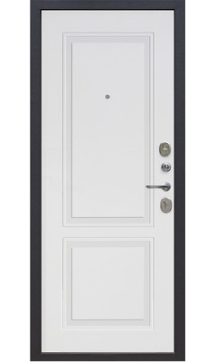 Входная дверь Гарда 2 МДФ Белый Софт - фото