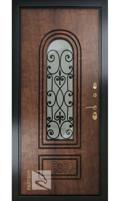 Входная дверь Севилья - Дуб темный VINORIT - фото