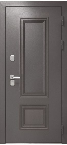 Входная дверь ТЕРМО 2 эмалит белый - фото