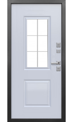 Входная дверь 11см ПРОТЕРМА С ОКНОМ - фото